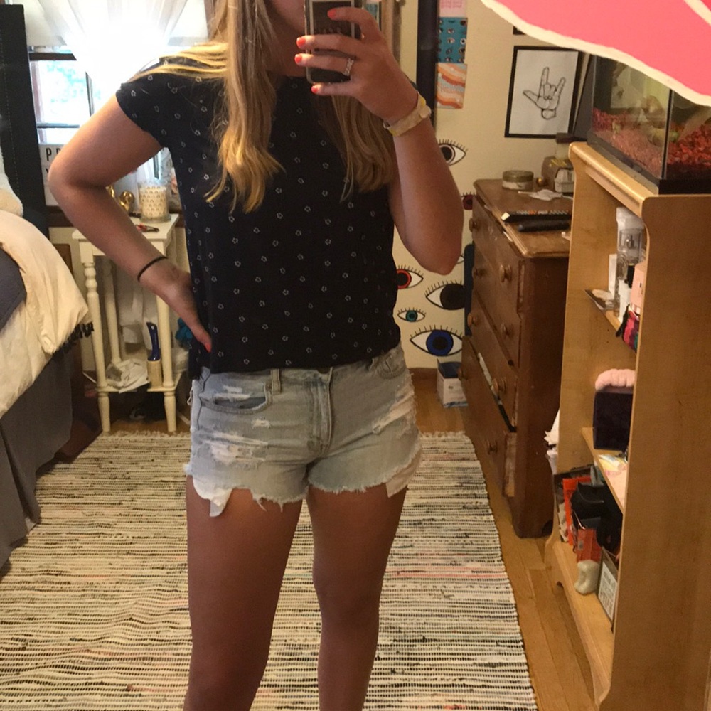 Blue t-shirt